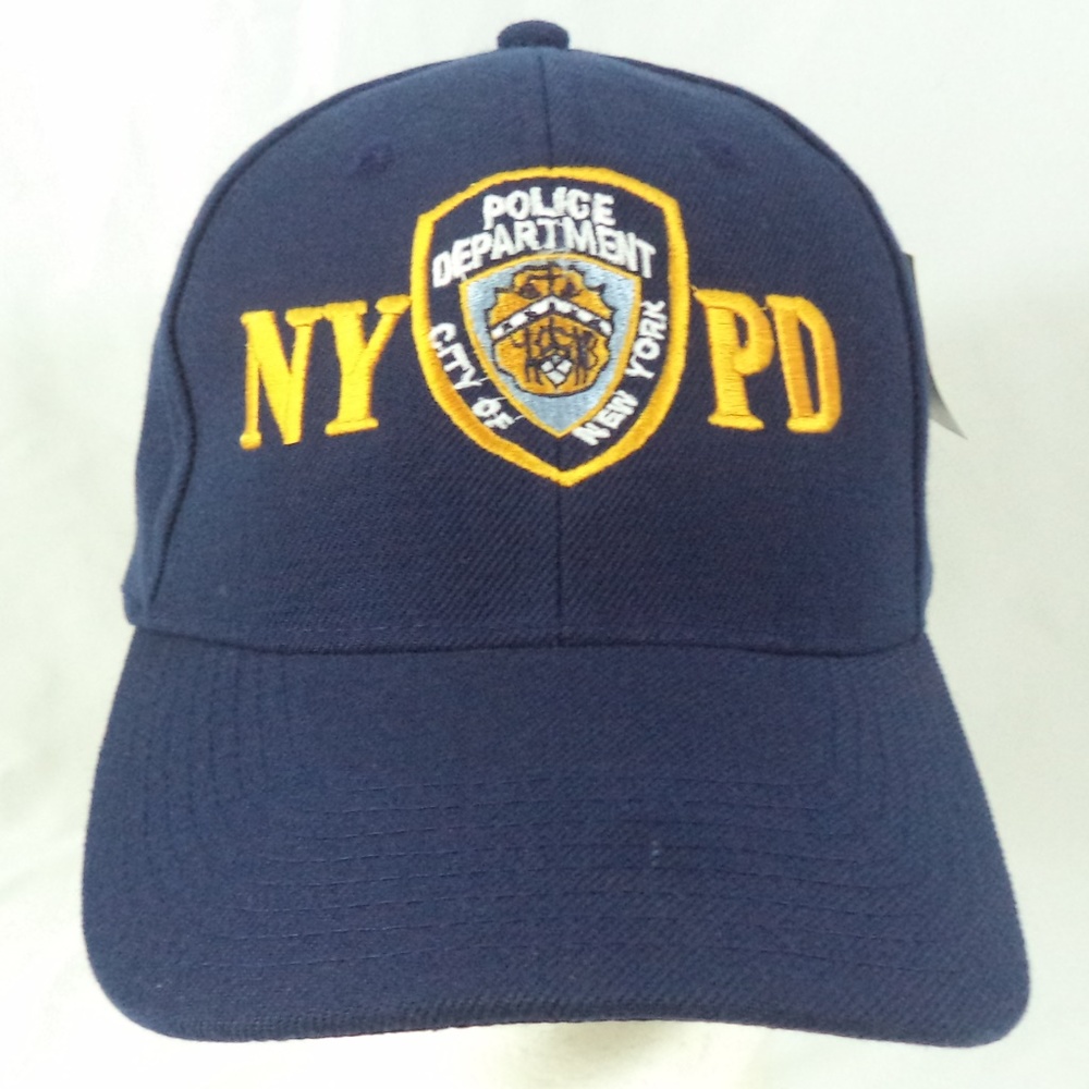NYPD Police Department Blue Strapback Cap Hat NWT